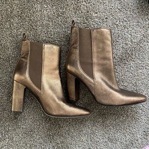 Vince Camuto Bronze Booties